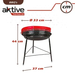Aktive Charcoal BBQ 36 Cm -Best Journeys Area aktive charcoal bbq 36 cm 5