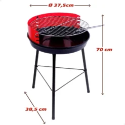 Aktive Charcoal BBQ 42 Cm -Best Journeys Area aktive charcoal bbq 42 cm 2