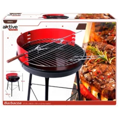 Aktive Charcoal BBQ 42 Cm -Best Journeys Area aktive charcoal bbq 42 cm 3