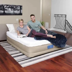 Bestway Alwayzaire Airbed Fortech Queen 2-Personbuilt-In Pump 69032 -Best Journeys Area bestway alwayzaire airbed fortech queen 2 personbuilt in pump 69032 5