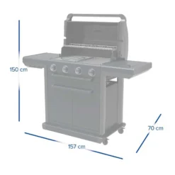 Campingaz 4 Series Premium S Barbecue -Best Journeys Area campingaz 4 series premium s barbecue 3