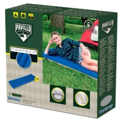 Genérico Camping Caqui 184x56 Cm Canvas Mattress -Best Journeys Area generico camping caqui 184x56 cm canvas mattress 2