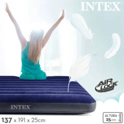 Intex Dura-Beam Classic Downy Double Mattress -Best Journeys Area intex dura beam classic downy double mattress 3