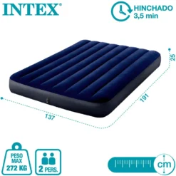 Intex Dura-Beam Classic Downy Double Mattress -Best Journeys Area intex dura beam classic downy double mattress 5