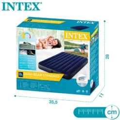Intex Dura-Beam Classic Downy Double Mattress -Best Journeys Area intex dura beam classic downy double mattress 6