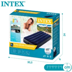 Intex Dura-Beam Classic Downy Single Mattress -Best Journeys Area intex dura beam classic downy single mattress 6