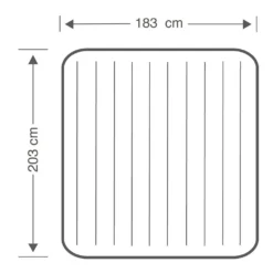 Intex Dura-Beam Standard Classic Downy Inflatable Mattress -Best Journeys Area intex dura beam standard classic downy inflatable mattress 3