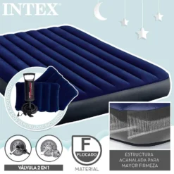 Intex Dura-Beam Standard Classic Downy Mattress -Best Journeys Area intex dura beam standard classic downy mattress 2