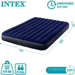 Intex Dura-Beam Standard Classic Downy Mattress -Best Journeys Area intex dura beam standard classic downy mattress 5