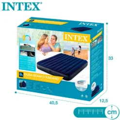 Intex Dura-Beam Standard Classic Downy Mattress -Best Journeys Area intex dura beam standard classic downy mattress 6