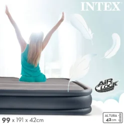 Intex Dura-Beam Standard Deluxe Pillow Mattress -Best Journeys Area intex dura beam standard deluxe pillow mattress 3