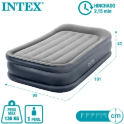 Intex Dura-Beam Standard Deluxe Pillow Mattress -Best Journeys Area intex dura beam standard deluxe pillow mattress 5