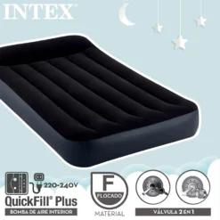 Intex Dura Beam Standard Pillow Rest Classic Mattress -Best Journeys Area intex dura beam standard pillow rest classic mattress 2