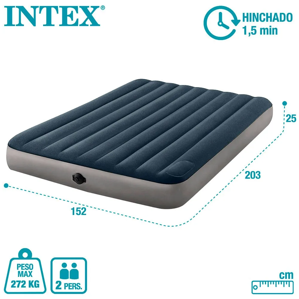 Intex Dura Beam Standard Single High 2 Step Battery System Double 152x203x25 Cm 8 Intex Dura Beam Standard Single High 2 Step Battery System Double 152x203x25 Cm - Image 6