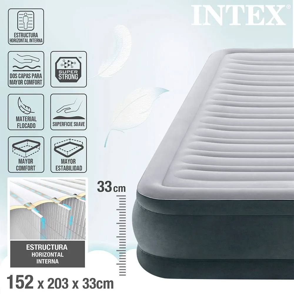 Intex Fiber-Tech Comfort Plush Mattress 6 Intex Fiber-Tech Comfort Plush Mattress - Image 4