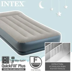 Intex Midrise Dura-Beam Standard Pillow Rest Mattress -Best Journeys Area intex midrise dura beam standard pillow rest mattress 2