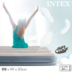 Intex Midrise Dura-Beam Standard Pillow Rest Mattress -Best Journeys Area intex midrise dura beam standard pillow rest mattress 3