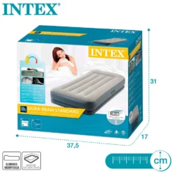 Intex Midrise Dura-Beam Standard Pillow Rest Mattress -Best Journeys Area intex midrise dura beam standard pillow rest mattress 6