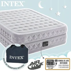 Intex Supreme Air-Flow Double With Fiber-Tech Mattress 10 Intex Supreme Air-Flow Double With Fiber-Tech Mattress -Best Journeys Area intex supreme air flow double with fiber tech mattress 2