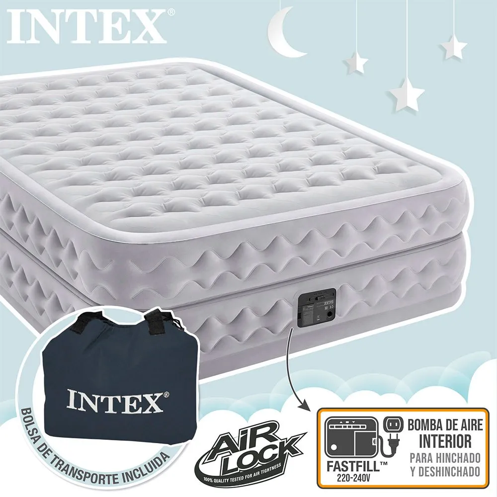 Intex Supreme Air-Flow Double With Fiber-Tech Mattress 4 Intex Supreme Air-Flow Double With Fiber-Tech Mattress - Image 3
