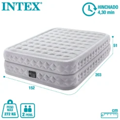 Intex Supreme Air-Flow Double With Fiber-Tech Mattress 13 Intex Supreme Air-Flow Double With Fiber-Tech Mattress -Best Journeys Area intex supreme air flow double with fiber tech mattress 5
