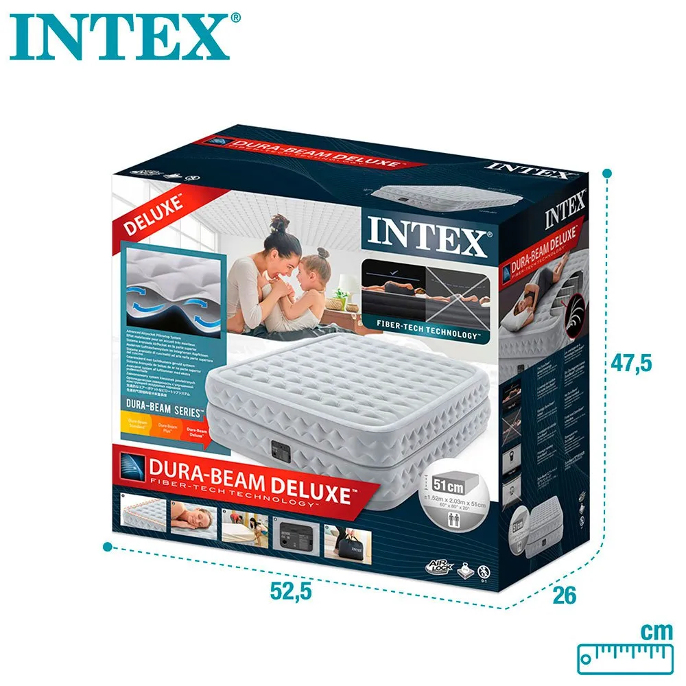 Intex Supreme Air-Flow Double With Fiber-Tech Mattress 8 Intex Supreme Air-Flow Double With Fiber-Tech Mattress - Image 7