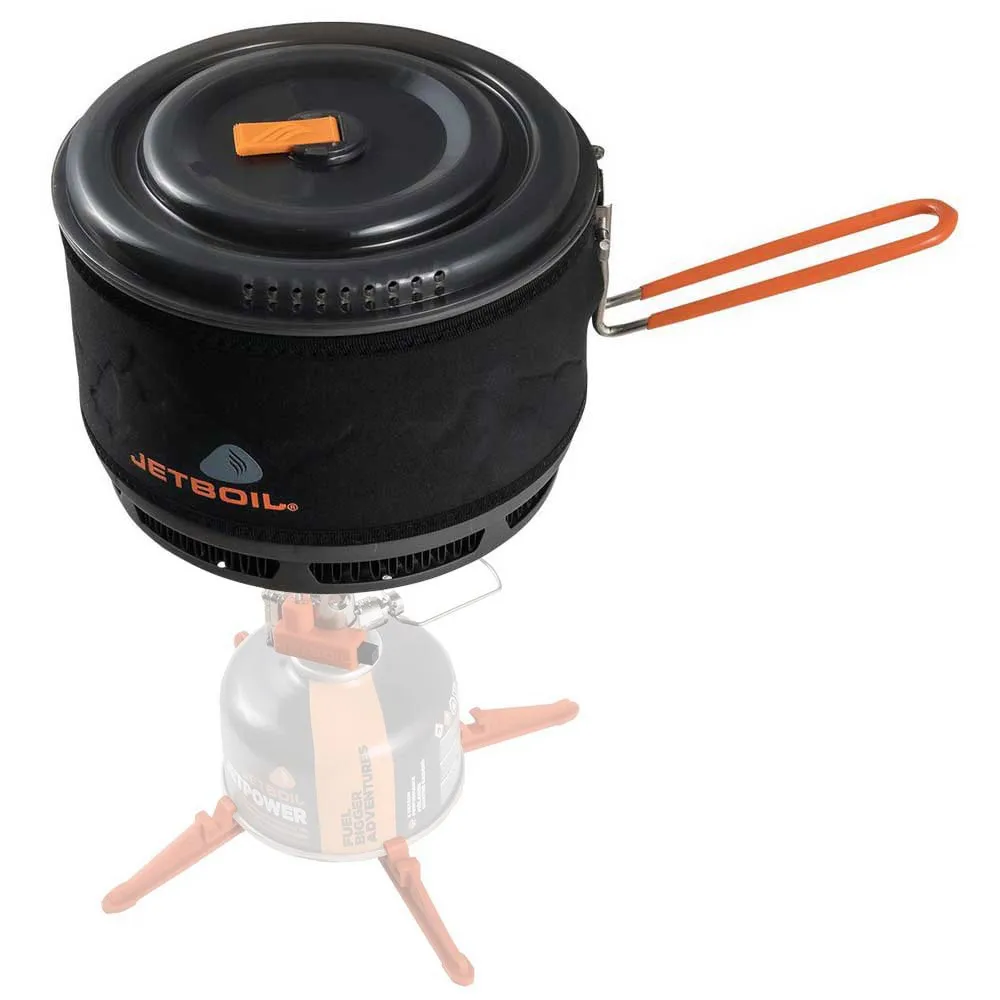 Jetboil 1.5L Ceramic Cook Pot Carbon Camping Stove 5 Jetboil 1.5L Ceramic Cook Pot Carbon Camping Stove - Image 3