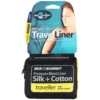 Sea To Summit Premium Silk+Cotton Traveller With Pillow Liner -Best Journeys Area sea to summit premium silk cotton traveller with pillow liner