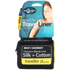 Sea To Summit Premium Silk+Cotton Traveller With Pillow Liner