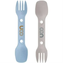 Set Of 2 3-In-1 Spoon-Fork-Knife Uco