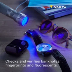 Varta UV Flashlight -Best Journeys Area varta uv flashlight 4