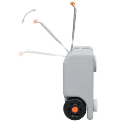 VIDAXL Camping Water Tank Wheels 25L -Best Journeys Area vidaxl camping water tank wheels 25l 6