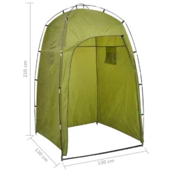 VIDAXL Portable Camping Toilet Tent 20L -Best Journeys Area vidaxl portable camping toilet tent 20l 3